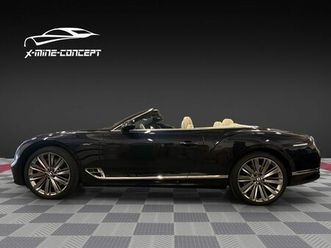 continental gtc 6.0 w12 speed