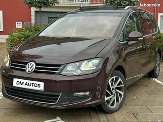 volkswagen sharan 2.0 tdi 150ch bluemotion carat 7 places boite automatique 2018