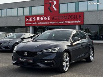 seat leon 4 iv fr 1.4 e-hybrid 204ch dsg 6 fr navi cam carplay d-cockpit