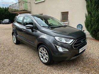 promo ford ecosport 1.5 ecoblue 95ch titanium (gps + carplay +...) + pack confort nav 2020