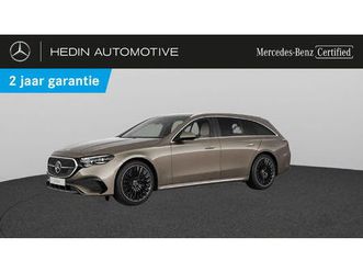 mercedes classe e 300 e break amg line | panoramisch dak | trekhaak | burmester | rijassistensiepakket plus | luchtvering | 360° parkeerpakket | geklimatiseerde