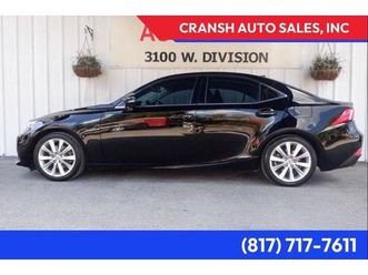used 2015 lexus is 250 crafted line