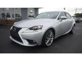 used 2015 lexus is 250 crafted line