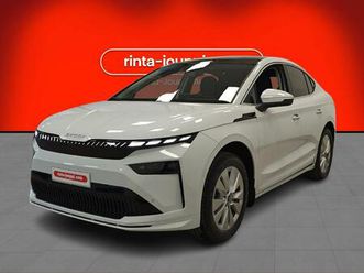 skoda enyaq coupé 85x 4x4 style - huipputarjous! etusi 2800€, vetokoukku, sähköisesti esiin taitettava, matrix-led, hud