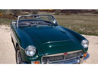1968 mg mgc vert manuel, 4 vitesses conduite à droite in...