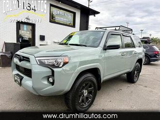 used 2022 toyota 4runner trail special edition