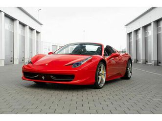 ferrari 458 spider (458 spider 4.5 v8 570ch)