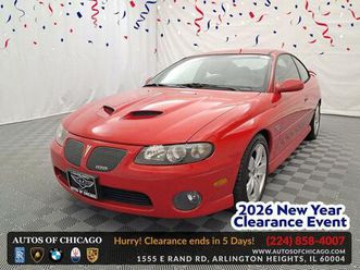 used 2005 pontiac gto sport