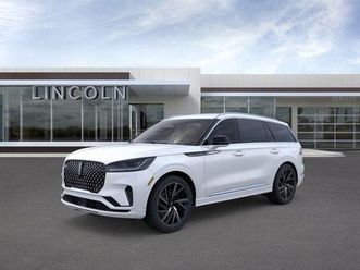new 2025 lincoln aviator black label awd