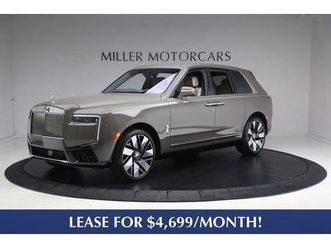 certified 2025 rolls-royce cullinan suv