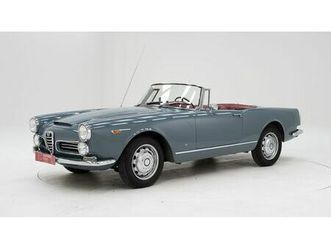alfa romeo spider 2600 cabriolet '65 ch2891