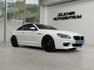 bmw 640i xdrive cabrio automatik m-paket sport