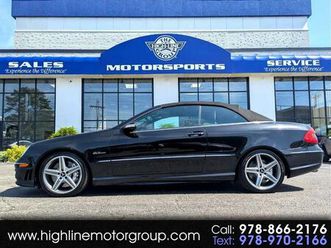 used 2007 mercedes-benz clk-class 2dr cabriolet 6.3l amg