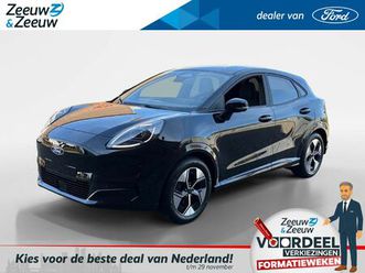 ford puma gen-e 44 kwh | op voorraad | 376 km wltp | navigatie | stoel/stuur/voorruitverwarming | elek. achterklep