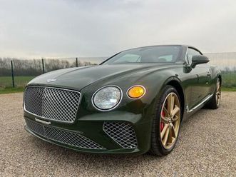 bentley continental gtc w12 2019 6.0 automatic convertible british racing green