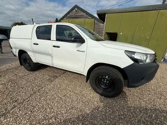 2020 toyota hilux 2.4 d-4d active 4wd euro 6 (start/stop) 4dr pick up diesel manual