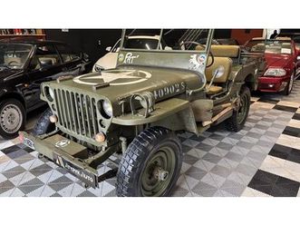 1945 willys jeep vert manuel, 3 vitesses conduite à gauch...