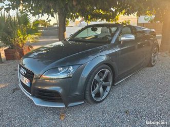 audi ttrs 2.5 340 cv gris daytona carplay 75500 kms boite manuelle grosse révision quatre pneus neufs