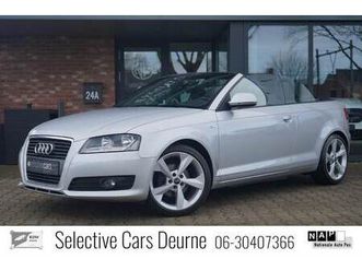 audi a3 cabriolet - 1.8 tfsi attraction navi, pdc, cruise, windscherm, nieuw oh, led