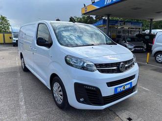 2022 vauxhall vivaro 2900 1.5d 100ps sportive l2 h1 van ** aircon ** panel van diesel manual