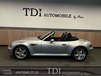 bmw z3 m 3.2i*321cv*58.000km*belge*cuir*clim*etat neuf*