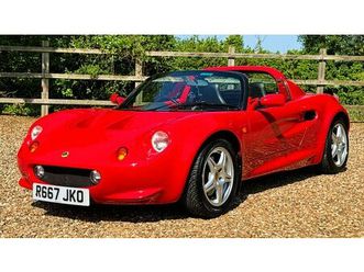 1998 lotus elise s1 mmc, 19,650 collector grade car a vendre