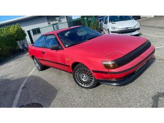1988 toyota celica rouge manuel, 5 vitesses conduite à ga...