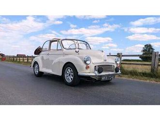 1971 morris minor blanc manuel, 5 vitesses conduite à dro...