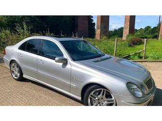 2002 mercedes-benz e55 amg 5.4 kompressor | 42,000 miles | fsh | a vendre