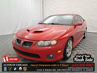 used 2006 pontiac gto performance