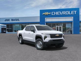 new 2025 chevrolet silverado ev wt