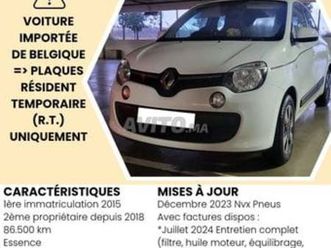 renault twingo essence manuelle 2015 à dar bouazza