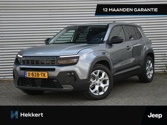 JEEP AVENGER jeep-avenger-longitude-54-kwh-156pk-automaat-17''lm-pdc-camera-adapt-cruise-dab