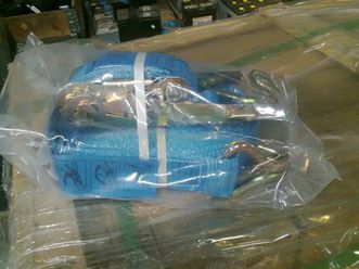 båndstrammere 5 tons blå 10 meter nye