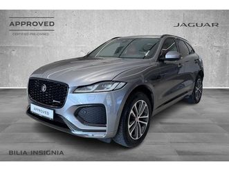 jaguar f-pace p400e phev awd r-dynamic se 2022 grå