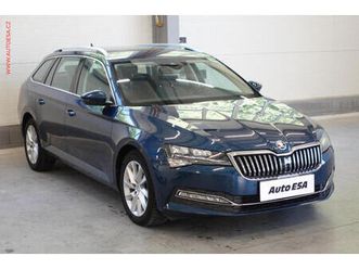 škoda superb 2.0tdi, style, dsg, led