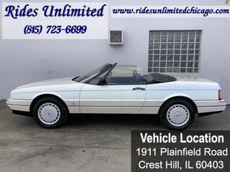 used 1990 cadillac allante base