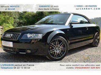 AUDI A4 CABRIOLET S4 audi-s4-cab-ii-b6-4-2-v8-344ch-quattro-tiptronic