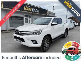2018 toyota hilux 2.4 d-4d invincible pickup double cab 4dr diesel auto 4wd (tss) (150 ps) - pic...