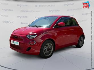 FIAT 500 fiat-500-e-118ch-red-my23-radar-ar-gps-d'occasion-hess-automobile