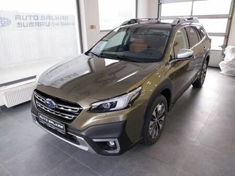 subaru outback 2.5i touring + hnědá kůže