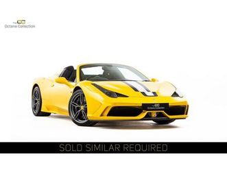 ferrari 458 speciale/aperta