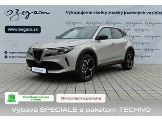 alfa romeo junior 1.2t hybrid 145k 6at speciale