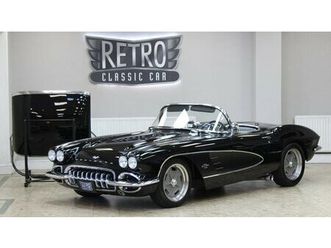 1961 chevrolet corvette noir manuel, 4 vitesses conduite...