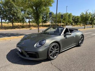 carrera 4 cabriolet aventurine met.