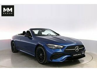 mercedes-benz cle 300 4matic amg line cabriolet lagerbil