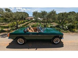 1979 mg mgb vert manuel, 4 vitesses conduite à gauche in...