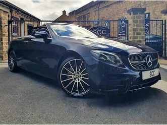 2.0 e300d amg line night edition (premium plus) cabriolet g-tronic+ euro 6 (start/stop) 2dr