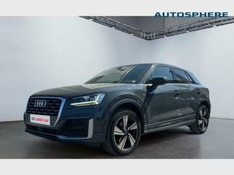 audi q2 s-line ext*gps*aps av/ar*led*cuir*hayon élec.
