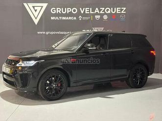 land-rover - range rover sport 5.0 v8 sc 423kw 575cv svr